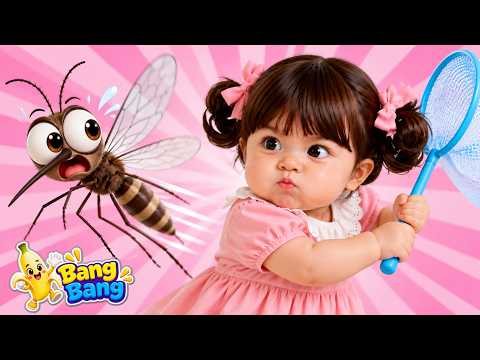 Mosquito Go Away Song | Summer Bugs & Insect Songs for Kids | Bang Bang Monkey