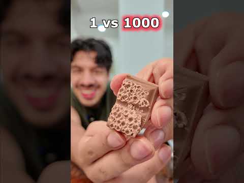 Chocolate de 1 vs 1000 Martillazos 🔨