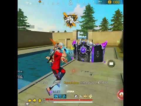 LYUNA GOD MODE🗿 #shortsfeed #lyunaff #freefire