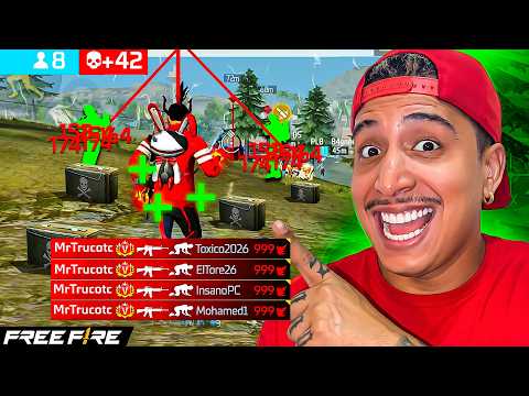 PROBÉ EL TRUCO PARA TENER VIDA INFINITA EN FREE FIRE!! Y ES INCREÍBLE 🔥😱 MRSTIVEN