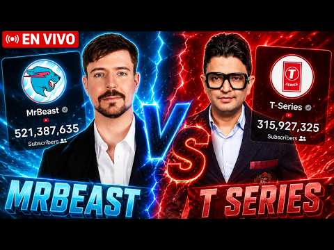 🚨 MRBEAST VS T-SERIES 🔴 THE BATTLE FOR YOUTUBE'S THRONE!