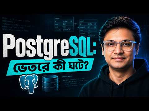 PostgreSQL Bangla Tutorial | Database Internal Architecture Explained in Bangla