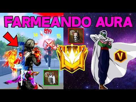 FARMEANDO AURA EN FREE FIRE!!!