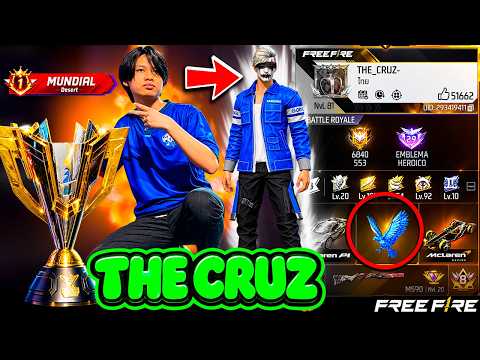 REGRESO "THE CRUZ" SE RETIRO PORQUE LE PARECIO FACIL FREE FIRE!!
