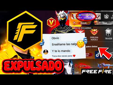 VERIFICADO EXPULSADO POR PEDIR "FOTO" A SEGUIDORA EN FREE FIRE!!