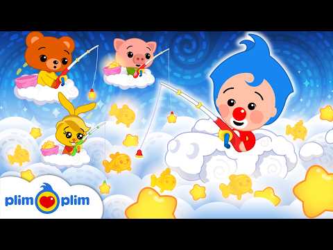 🌙 Rock-a-Bye Baby on the Tree Top ☁️ | Lullaby for Babies & Kids | Nursery Rhymes by Plim Plim