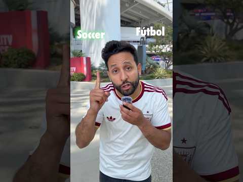 Do you call it Fútbol or Soccer? #ad #fifaworldcup | Anwar Jibawi