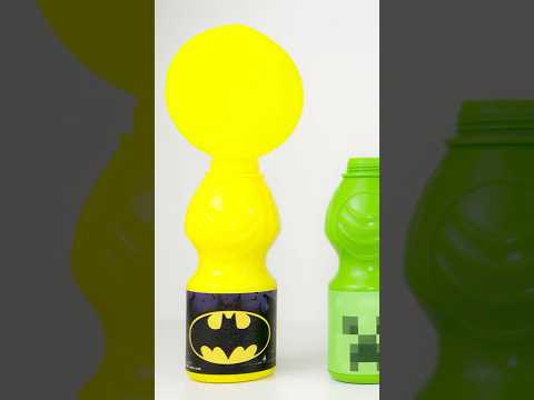 Oddly Satisfying ASMR | Yellow & Green Balloon Coca-Cola Bottles & Bead Drops