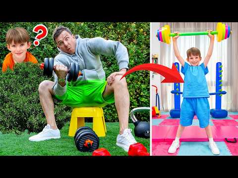 A Day as Grown-Ups: Kids Try Doing Everything Adults Do
