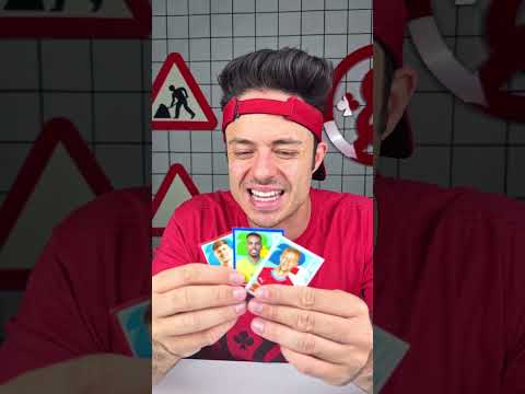 PAGUEI R$10.000,00 EM PACOTES DE FIGURINHA CRUMPLE DA COPA! #shorts