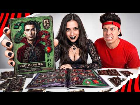 A MORGANA FEZ UM ÁLBUM DE FIGURINHAS DA COPA GÓTICO