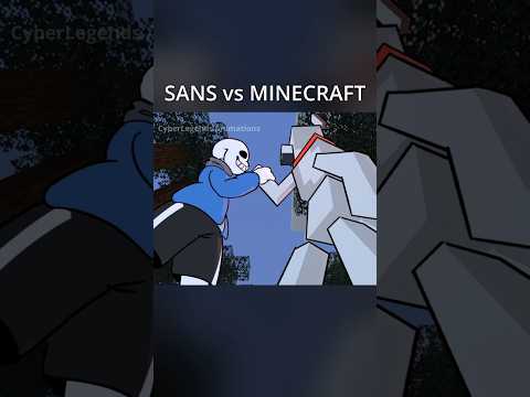SANS vs MINECRAFT (Animation)