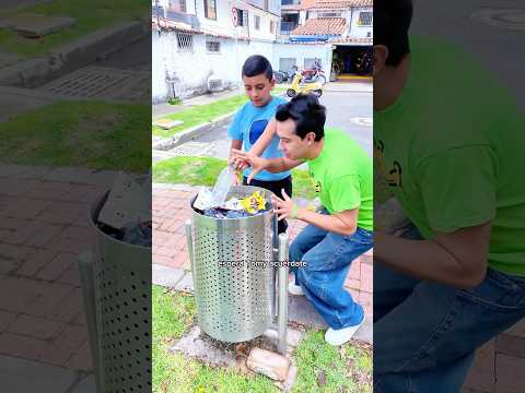 Le Enseño a los Niños a Botar Basura en el Parque 🗑️