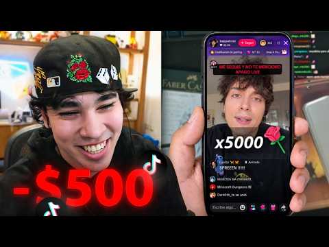 si me río le dono a tiktokers