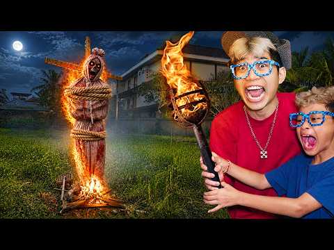 SELAMAT TINGGAL POCONG BERDARAH MENGERIKAN!!! DIA NGAMUK, HAMPIR KABUR KETIKA DI BAKAR!!!