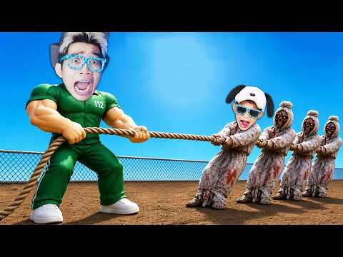 Kita Tarik Tambang Vs Pocong, Tapi Latihan Keras Angkat Beban jadi RAJA di ROBLOX!