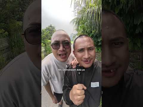 Lomba lari dengan mang meng