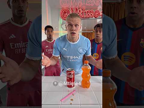 Haaland Was Forced to Make the Healthy Choice 💧🤣 #parody #football #haaland