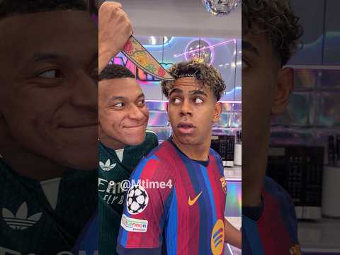 Yamal Was Always One Step Ahead of Mbappé 👀😏 #parody #football #yamal