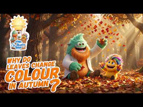 Why Do Leaves Change Color? | 🍁 Daytime Science for Kids | The Dr. Muppy Show®️