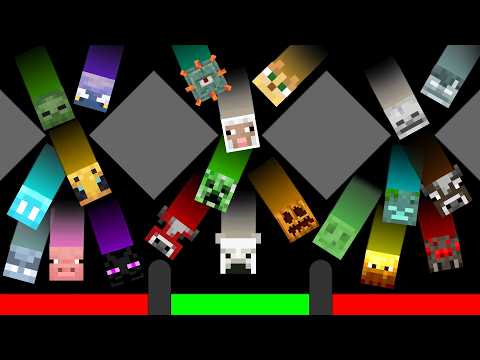 Minecraft Marble Race in Algodoo