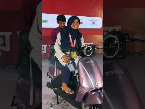 ই-বাইক দিয়ে দিলাম সবচেয়ে দূর থেকে আসা কৃতী শিক্ষার্থীকে 🛵🔥