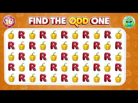 🔎Find the ODD One Out! Numbers and Letters Edition