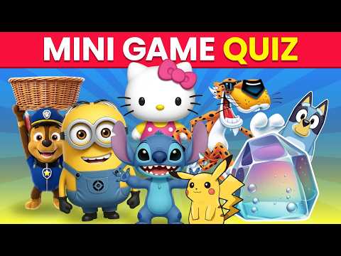 Only Smart Kids Can Pass This Mini Game Quiz! 😍🏆🎮🎲💖 Quiz Time