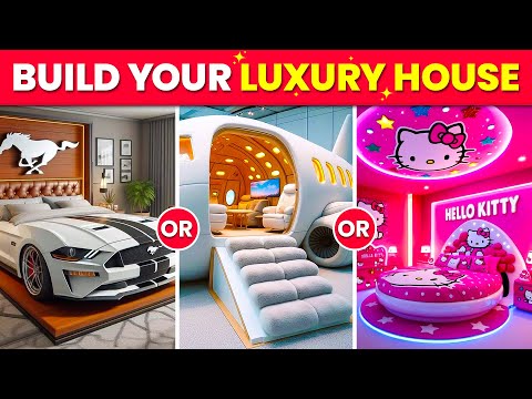 Would You Rather - Build Your 2026 Luxury Dream House 🚀🏡💖🌈💎
