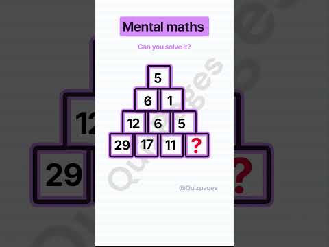 Mental maths #maths #olympiad #iq #braintest #shortvideo #viralvideo