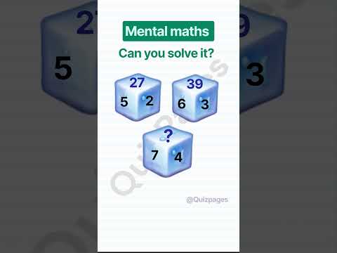 Mental maths #maths #olympiad #iq #braintest #shortvideo #viralvideo