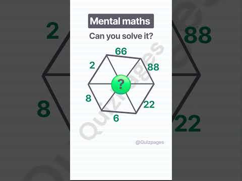 Mental maths #maths #olympiad #iq #braintest #shortvideo #viralvideo