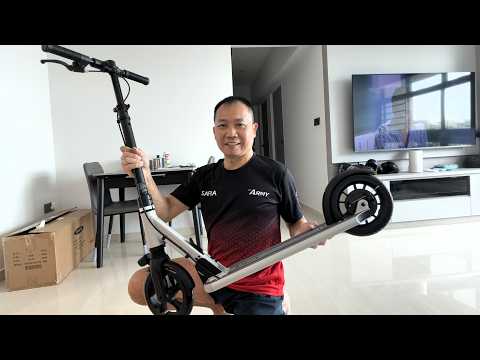 LIOW VIDEO: Micro Suburb Reloaded Kick Scooter 滑板车开箱