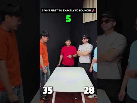 3v3 first to 50 bounces 😂