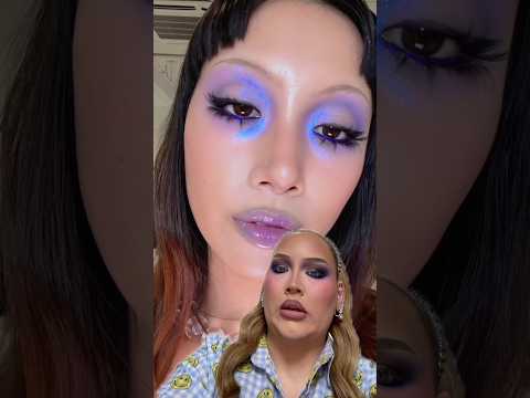 trying a magical BLUE highlighter! 😱💙