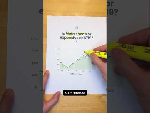 Is META Stock Cheap or Expensive at $719?