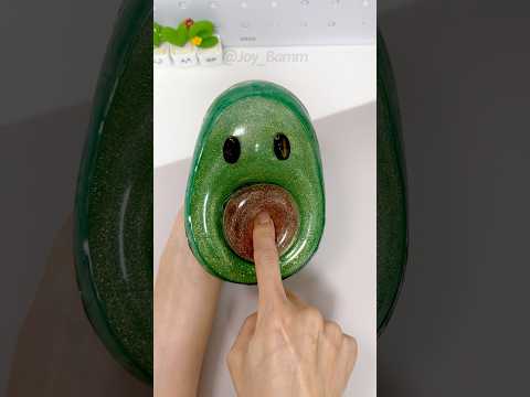 🥑Avocado Squishy DIY with Nano Tape! #실리콘테이프 #Butter Squishy #Dumpling Squishy