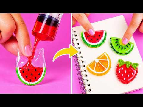 🍉 MINI FIDGETS QUE PUEDES HACER EN CASA ✨ MANUALIDADES DIY PARA MANOS INQUIETAS