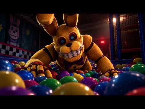 PIT SPRING BONNIE te ESPERA en la PISCINA de BOLAS | FNAF: Killer in Purple Remastered