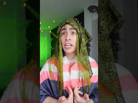 Disfraz de terror 😂 #halloween