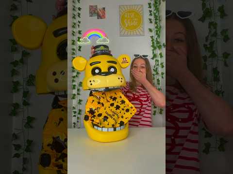 [ASMR] UNBOXING A GIANT *GOLDEN* FIVE NIGHT AT FREDDY'S MYSTERY HEAD!!😰✨⁉️ (11+ SURPRISES!!🫢)