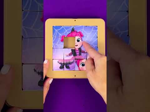 Witch Puzzle Can you fit together #littleangel #shorts #learningvideos