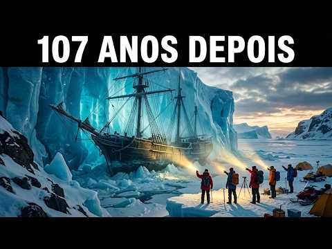 Navio Perdido na Antártida é Encontrado Congelado no Tempo Após 107 Anos