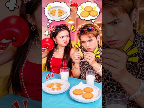 When you demand a cookie swap and it backfires! 🍪 🥊 🫣 #taihoa #funny #shorts
