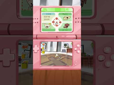 What is the Dog Eating?? 😬 | Nintendogs #shorts