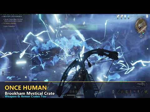 Once Human - Mystical / Weapon / Armor Crates at Brookham [Crate Location Guide]