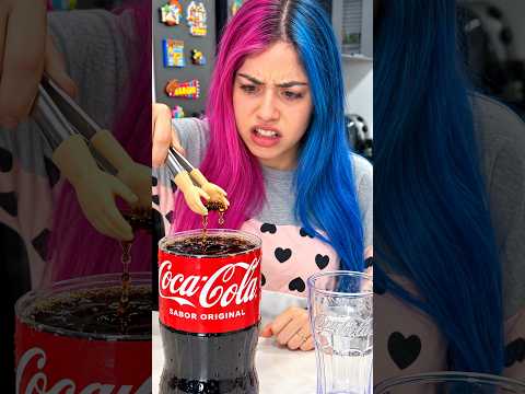 Não sabe tomar Coca Cola 🥤