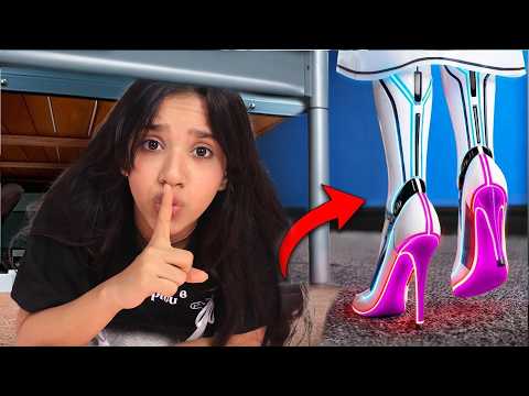 المربية الروبوت الشريرة حبستنا في البيت!! 😱 هربنا منها بأعجوبة! شفا