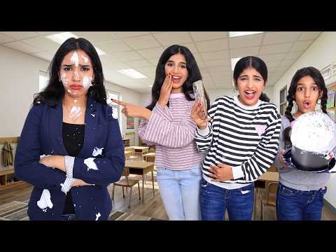 مقالب بنات في المعلمة ! شفا