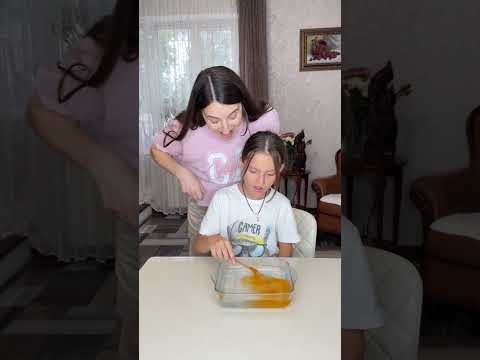 Mother kidding on her daughter